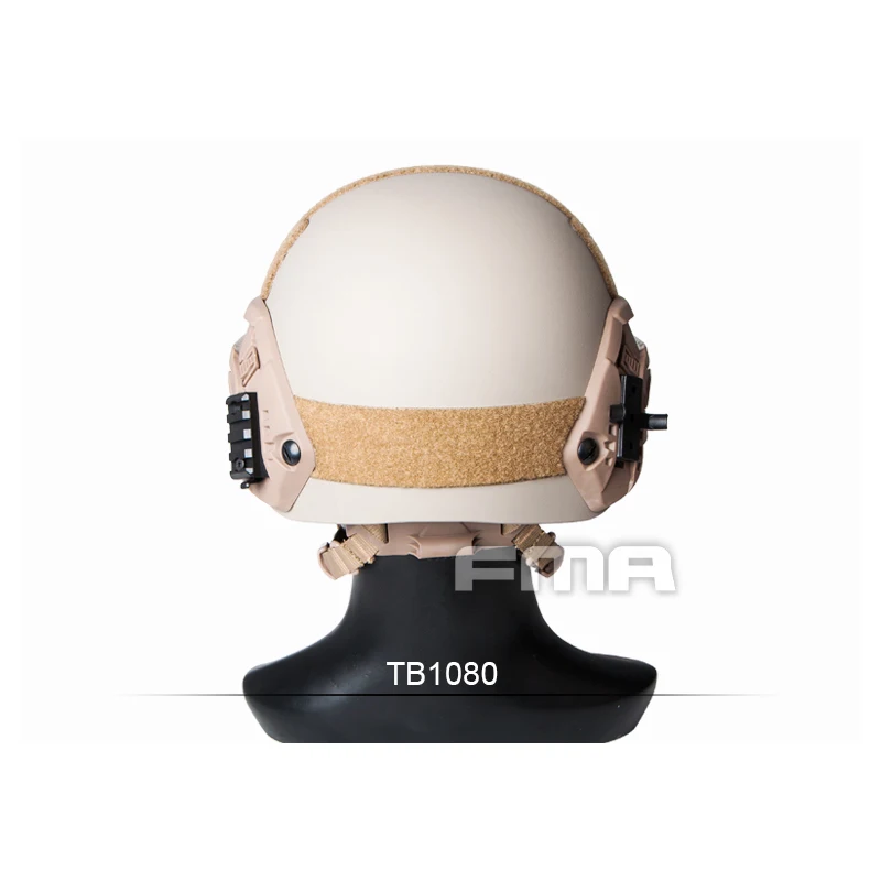 Casco FMA Sentry (XP) BK/DE/FG Casco protector táctico para exteriores CS caza Camping - imagen 4