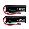 2pcs 11.1V 3000 T