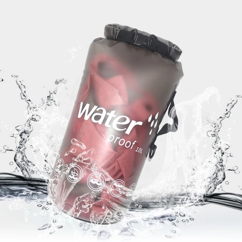 10L 20L PVC Waterproof Bag Boating Swimming Man Women Outdoor Diving Rafting Floating Ocean Water Lightweight Portable Bags - imagen 4