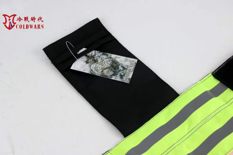 Brazalete reflectante de doble fila de las fuerzas especiales del ejército ruso para caza al aire libre, etiqueta de identificación, brazalete llamativo nocturno - imagen 3