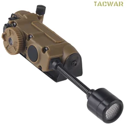 Lámpara Sidewinder casco táctica IR y color estroboscópica
