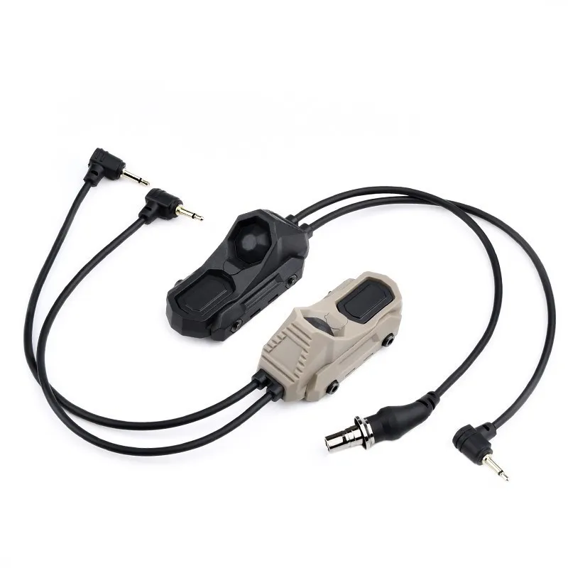 Airsoft Axon-interruptor táctico de doble función, interruptor remoto a presión para PEQ15, DBAL-A2, M300, M600, linterna SF/2,5/3,5/enchufe de grúa Swi - imagen 5