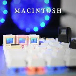 J1HC Linda personalidad Keycap accesorios teclado reemplazo estéreo dibujos animados para llave