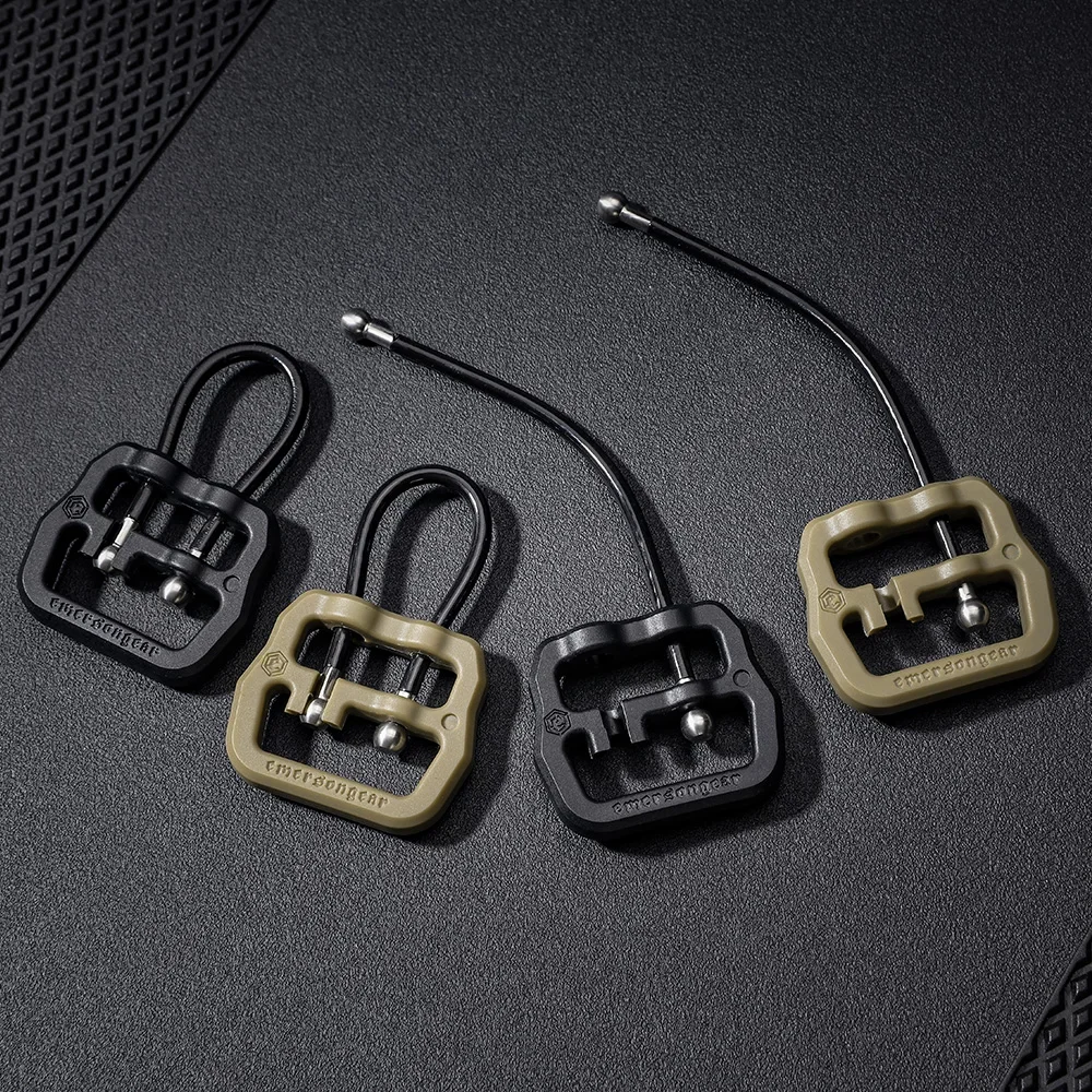 Emersongear para FRO Gunsling, bucle de alambre Universal, instrumento táctico Universal, cuerdas colgantes, Clips de anillo para colgar, caza y Camping - imagen 3