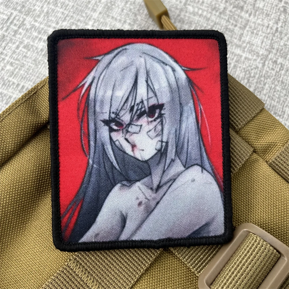 Parche de insignia de moral de Chevron ruso, pegatina impresa, mano del destino AR, esqueleto, soldado, mochila táctica - imagen 3