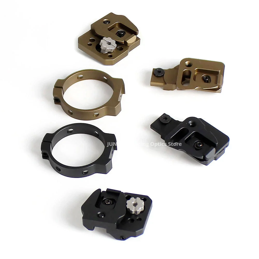 NVG Mount OSS OBVERSE SHOES SET cola de milano PVS-14 brazos aptos para KVC puente Universal gafas de visión nocturna soporte Monocular o Binocular - imagen 5