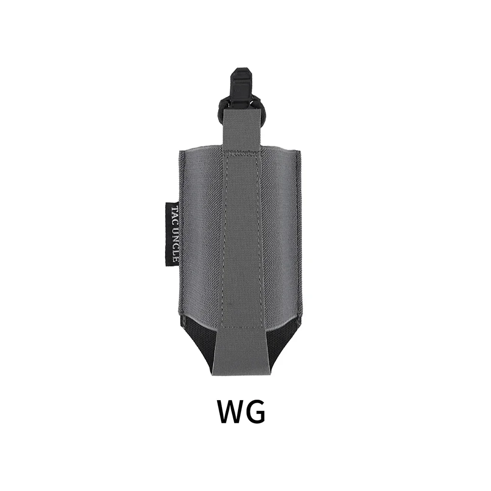 Bolsa táctica MOLLE MOLLE Compatible con bolsas de revistas AR elásticas individuales, bolsa de caza Airsoft, juego de guerra, deportes al aire libre - imagen 5