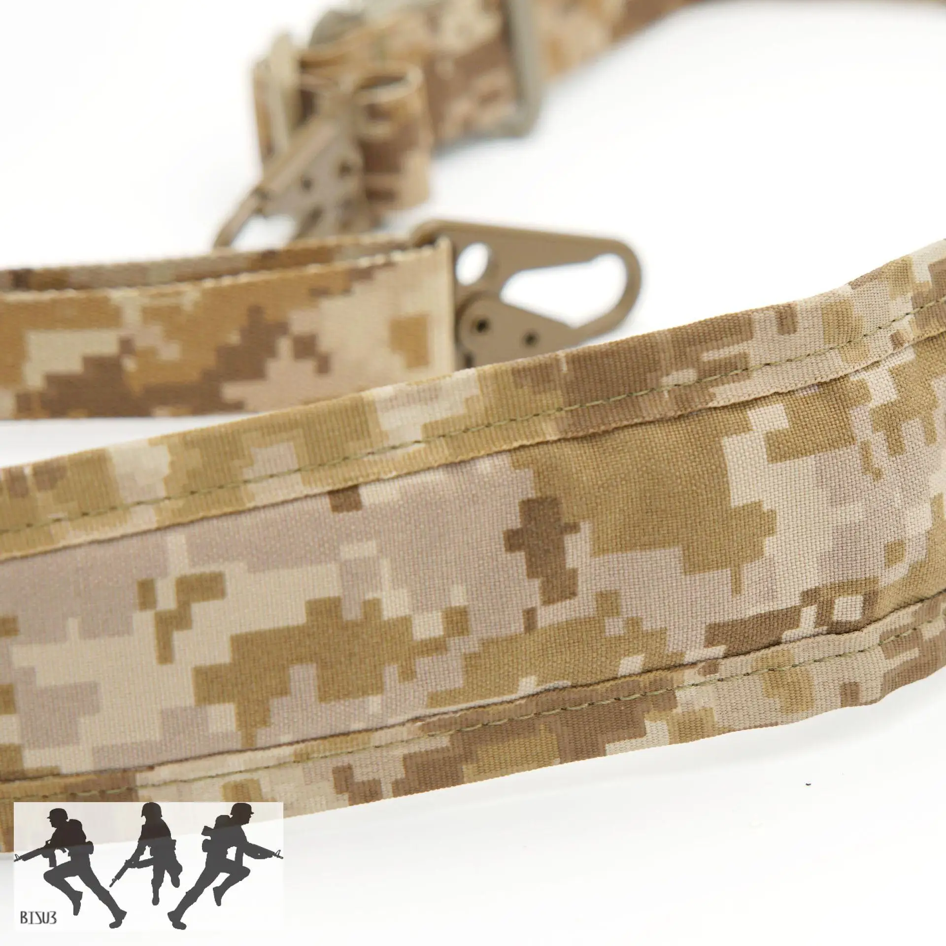 Eslinga de estilo táctico Ferro, Correa Modular de 2 puntos para Rifle, tiro, caza, combate, cuerda ajustable rápida - imagen 4