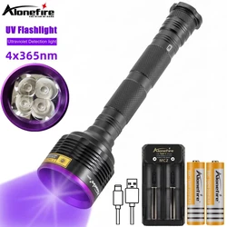 Linterna UV alta potencia para detección de escorpiones y manchas