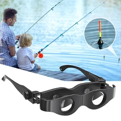 Gafas de pesca binoculares telescopio lupa gafas enfoque ajustable gafas de pesca para ​ ​ Pesca con caña ​ / Observando el flotador