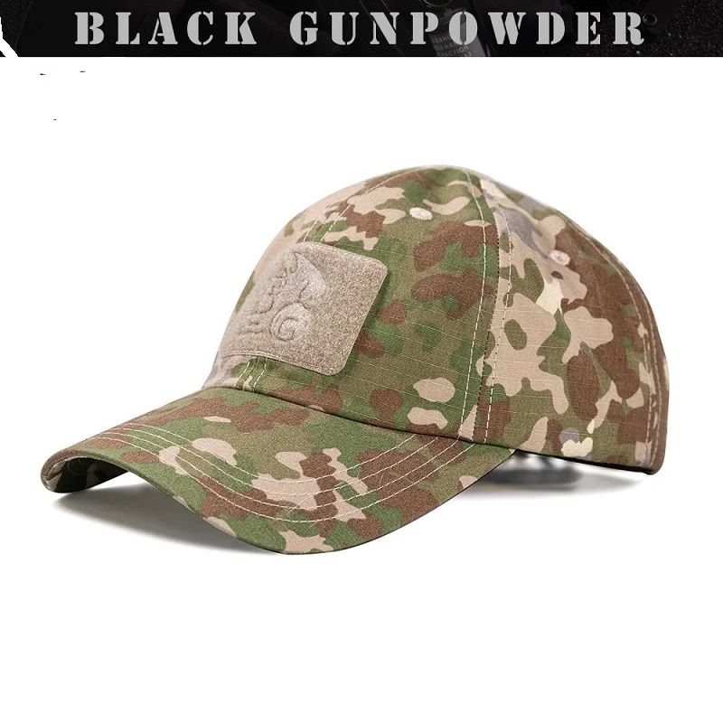 Gorra táctica camuflaje Ban nailon y algodón antirojo - imagen 3