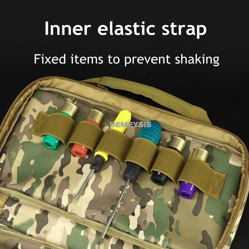 Bolsas para pistolas tácticas, bolsa Universal oculta para almacenamiento de armas, bolsa para revistas MOLLE, accesorios para armas de caza, bolso de herramientas - imagen 5