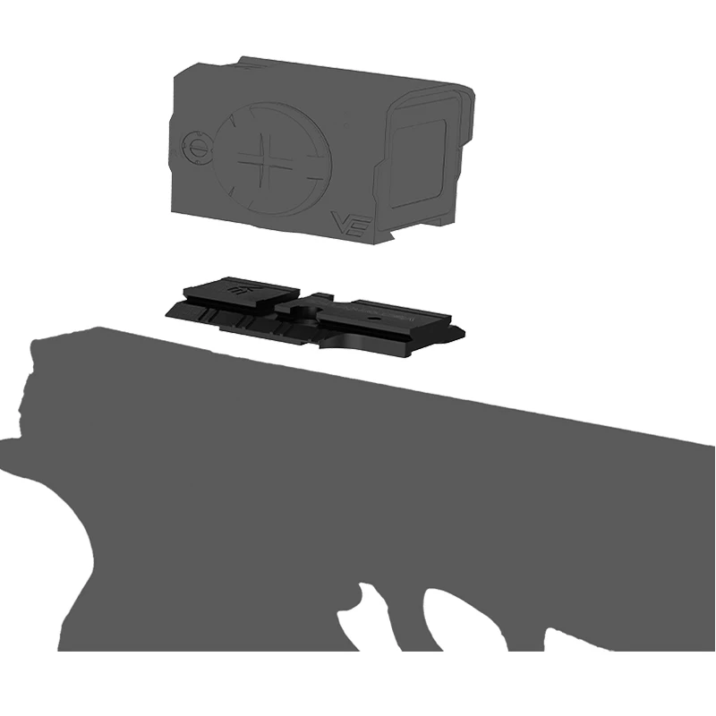 Vector Optics diseñado para Vector Optics, huella Vod, punto rojo cerrado, Sight - imagen 3