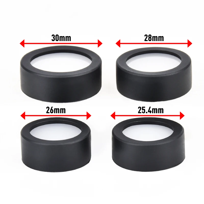 Protector de linterna Surefir M300, M600, X300, X400V para la linterna LED de arma de caza. Protector de lente personalizado, con dimensiones de 25,4 mm, 28 mm, 30 mm y 26 mm - imagen 5