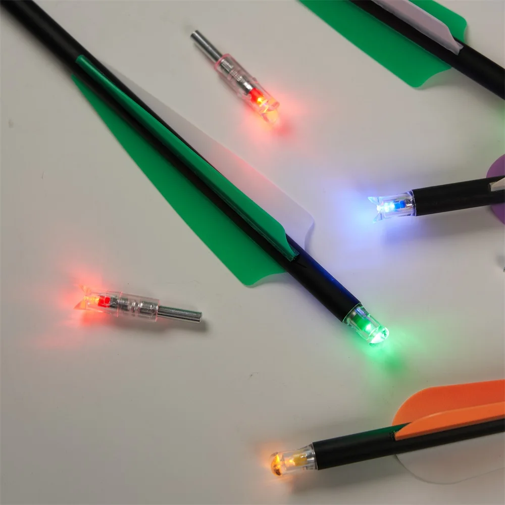 Puntas luminosas universales para ballesta con interruptor de caza - imagen 2