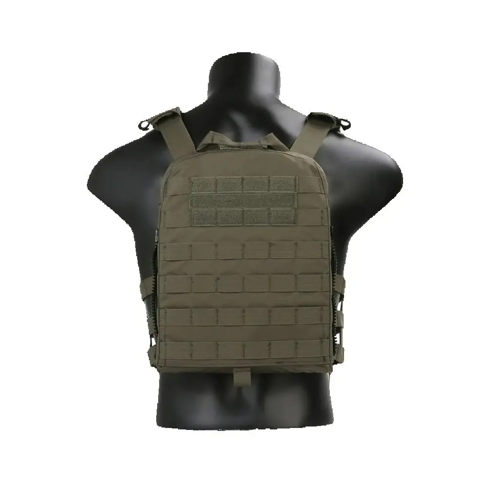 Emersongear-arnés de chaleco táctico, armadura corporal, portador de placa MOLLE para equipo de caza de combate AVS, nailon EM7398 - imagen 4