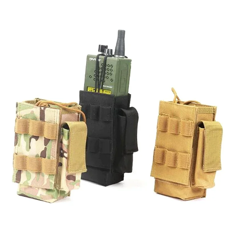Bolsa Táctica MOLLE para Radio y Municiones Almacenamiento Ajustable - imagen 2