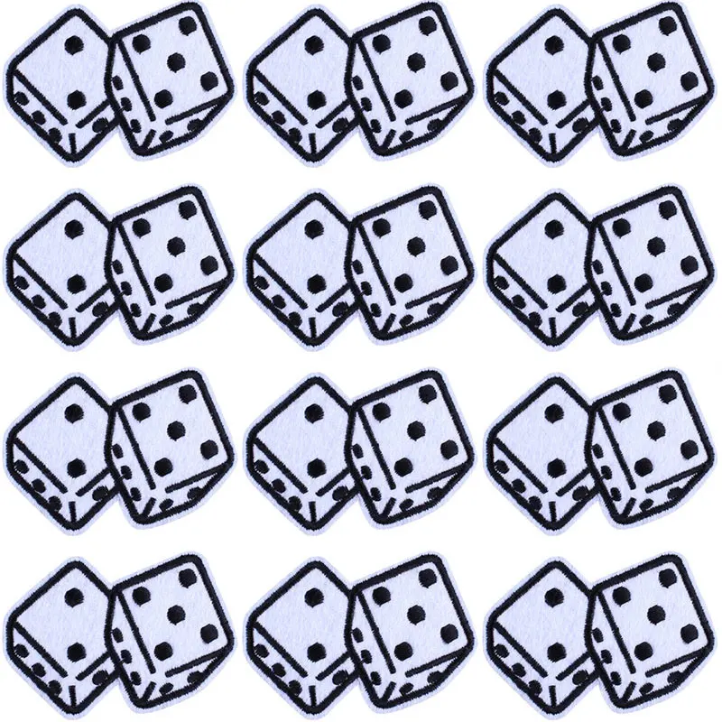 10 unids/lote de parches termoadhesivos de cosas divertidas para ropa, parches bordados de plumas en la ropa, Pin, parche para planchar en mochilas - imagen 2