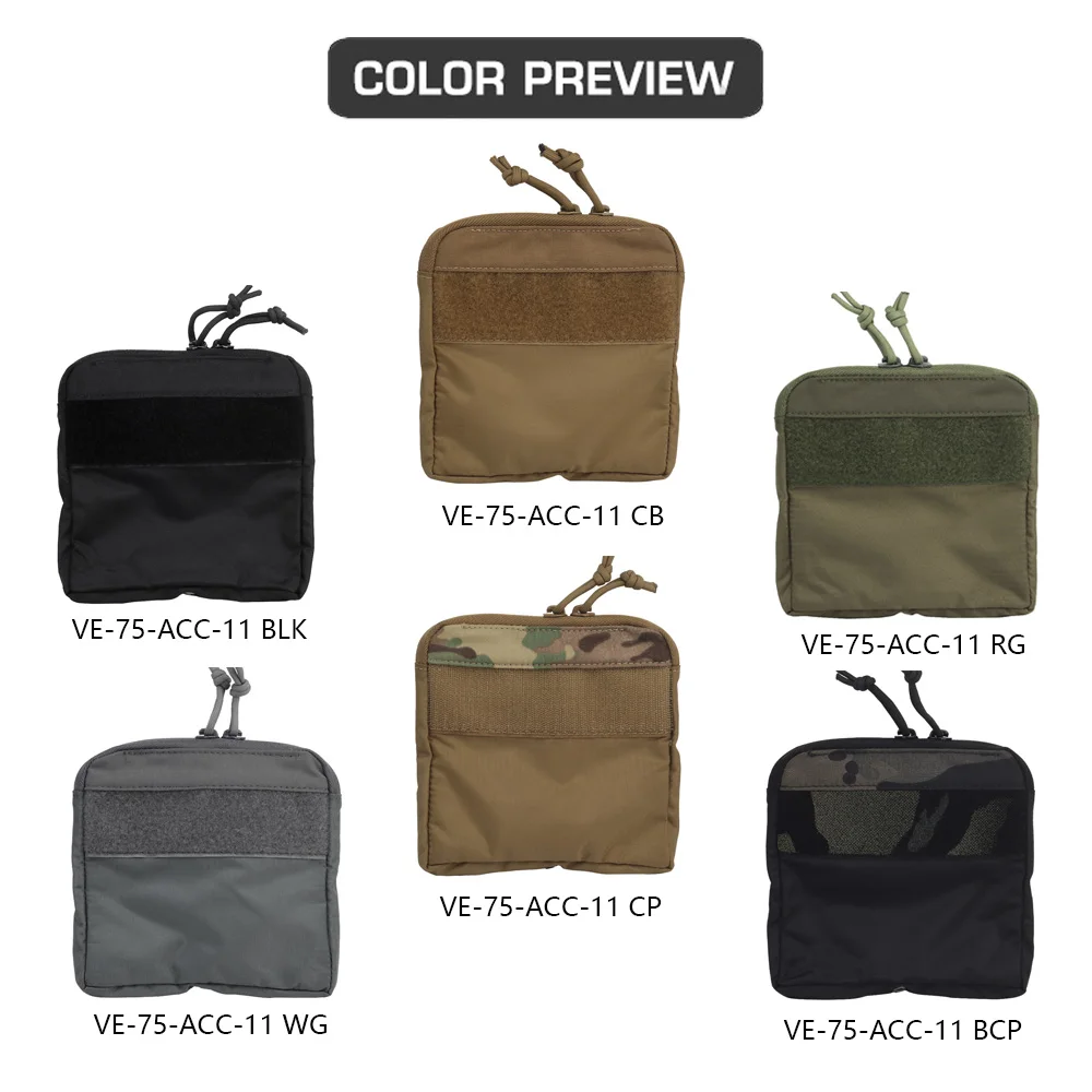 Chaleco táctico V5 PC y colgante en el pecho, inserto de canguro, bolsa de herramientas de bolsillo pequeño, chaleco de caza, accesorios de subpaquete - imagen 2