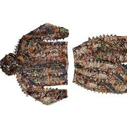 Traje Ghillie camuflaje biónico ultraligero resistente a infrarrojos