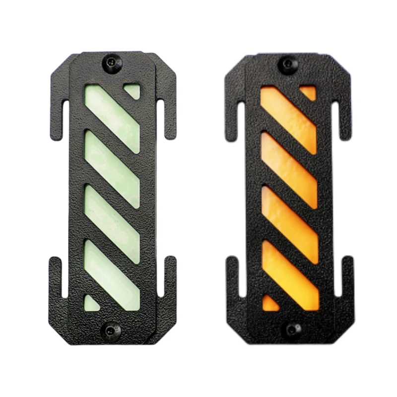 Etiqueta de advertencia luminosa Molle, tira de identificación, accesorios de mochila, chaleco táctico, placa de absorción de luz, tira de luz - imagen 5