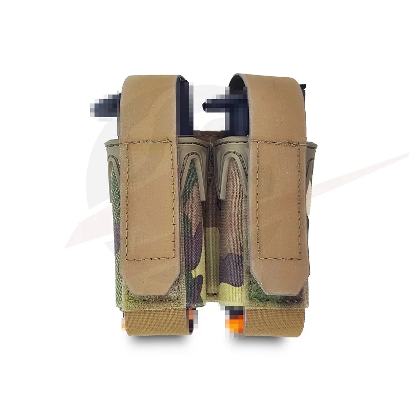 Bolsa doble porta revistas 9 mm táctica ripstop de alta calidad - imagen 4