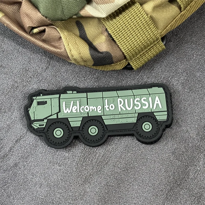 Parche de PVC 3D para camión táctico, insignia de moral militar, parches con gancho, ropa, mochila, pegatinas, brazalete - imagen 5