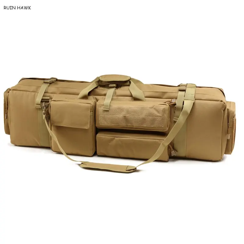 Bolsa táctica para pistola M249, bolso de hombro para Rifle de francotirador Airsoft, bolsa de caza al aire libre, funda de transporte para Rifle - imagen 4