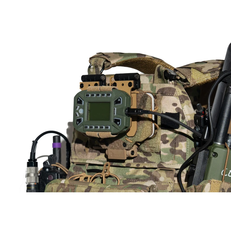 Soporte de terminal táctico universal V2 con panel de navegación para teléfono móvil y módulo de panel KDU - imagen 3