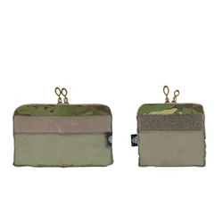 Bolsillo táctico MOLLE con cremallera para caza y outdoor
