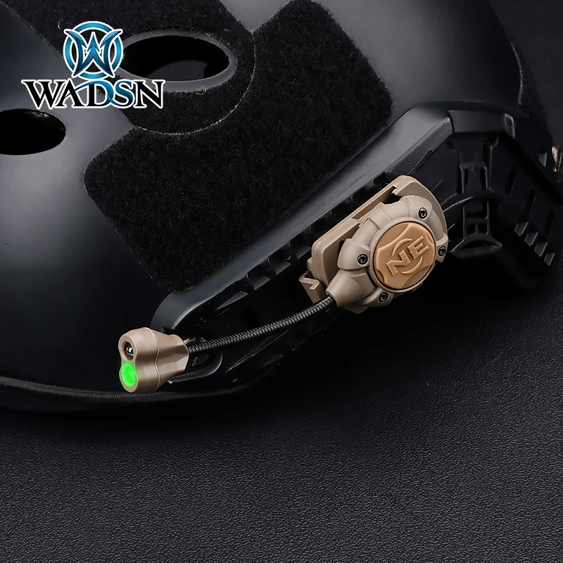 WADSN Mpls casco táctico luz Modular sistema de luz Personal luz blanca verde rojo IR iluminación caza al aire libre seguridad de supervivencia - imagen 3
