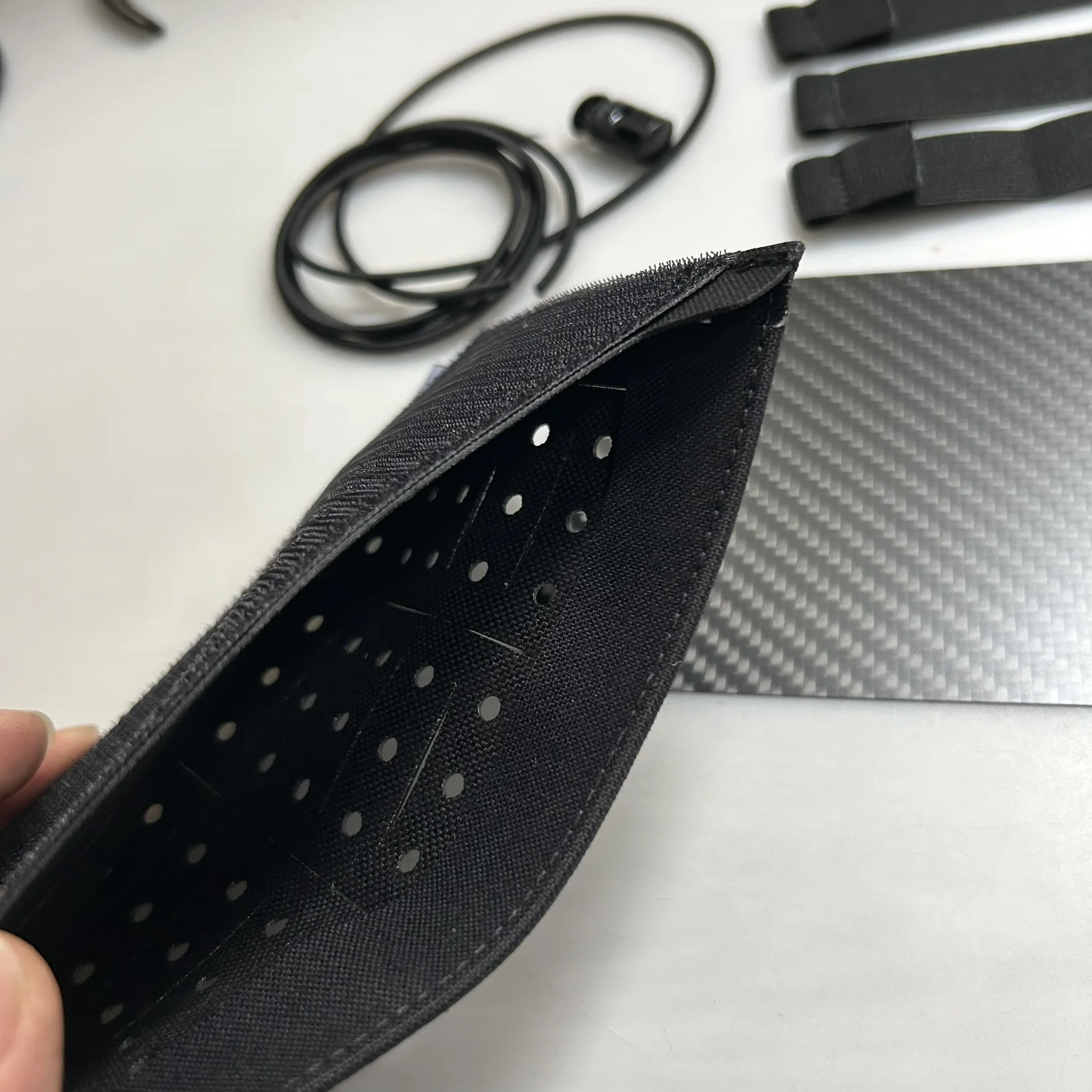 Tablero de configuración modular del equipo médico estilo SS con placa de revestimiento de fibra de carbono incorporada y respaldo de gancho - imagen 5