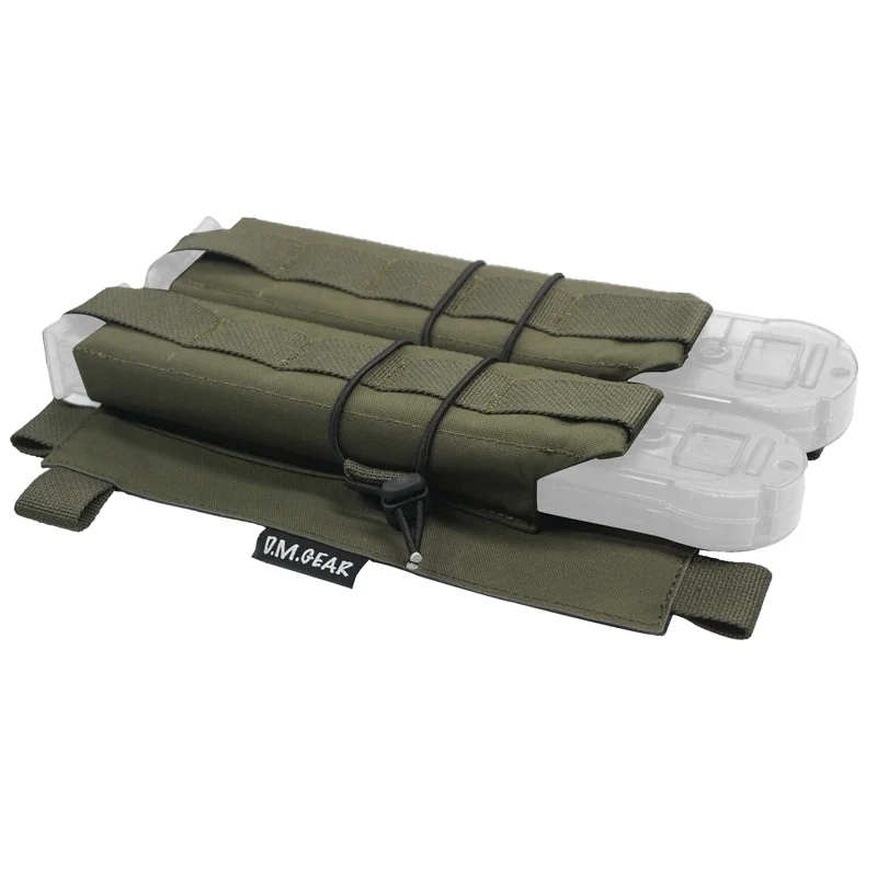 Bolsa táctica para revistas P90, funda para Airsoft, doble portador, bolsa Molle Mag, equipo Modular, bolsa para revistas, accesorio - imagen 3