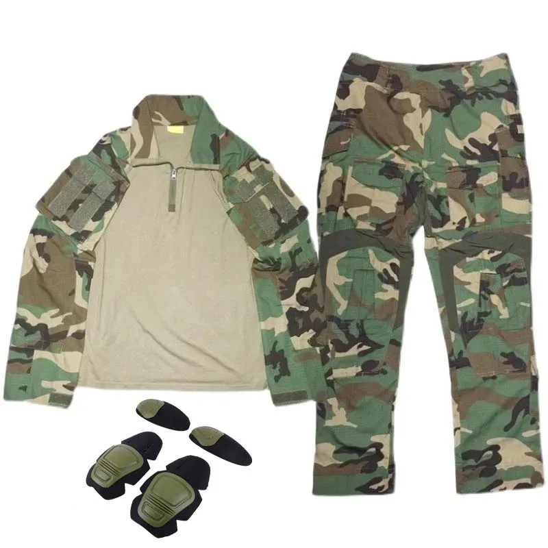 Conjuntos tácticos de uniforme de combate Gen3, camisa, pantalones Cargo, traje Multicam para hombre, entrenamiento militar, ropa de caza para senderismo, resistente al desgaste