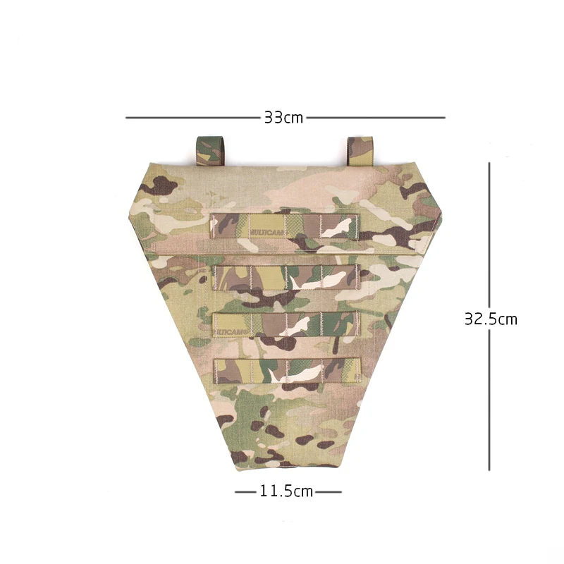 PEW TACTICAL Camo LAP Panel Protección táctica de la ingle Bolsa de plataforma para el abdomen inferior Bolsa de ingle Molle LAP (forro incluido) UA83 - imagen 5