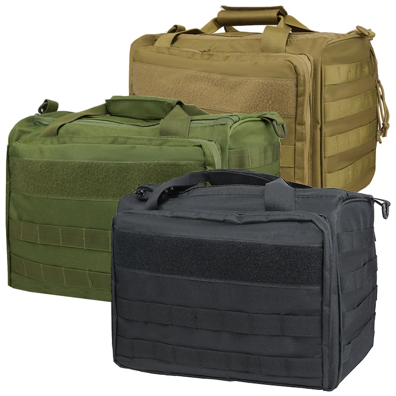 Bolsa de rango táctico de alta capacidad, sistema Molle, funda para pistola de tiro de francotirador, accesorios de caza, bolsos de hombro al aire libre - imagen 2