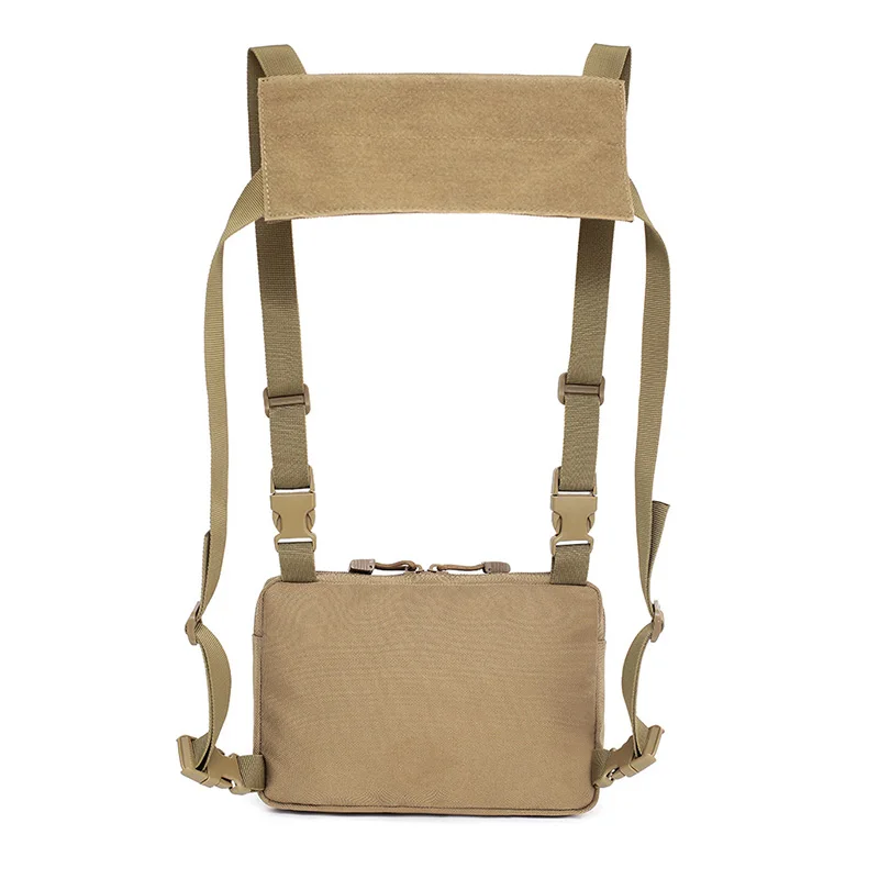 Chaleco táctico MOLLE de pecho transpirable para Airsoft - imagen 5
