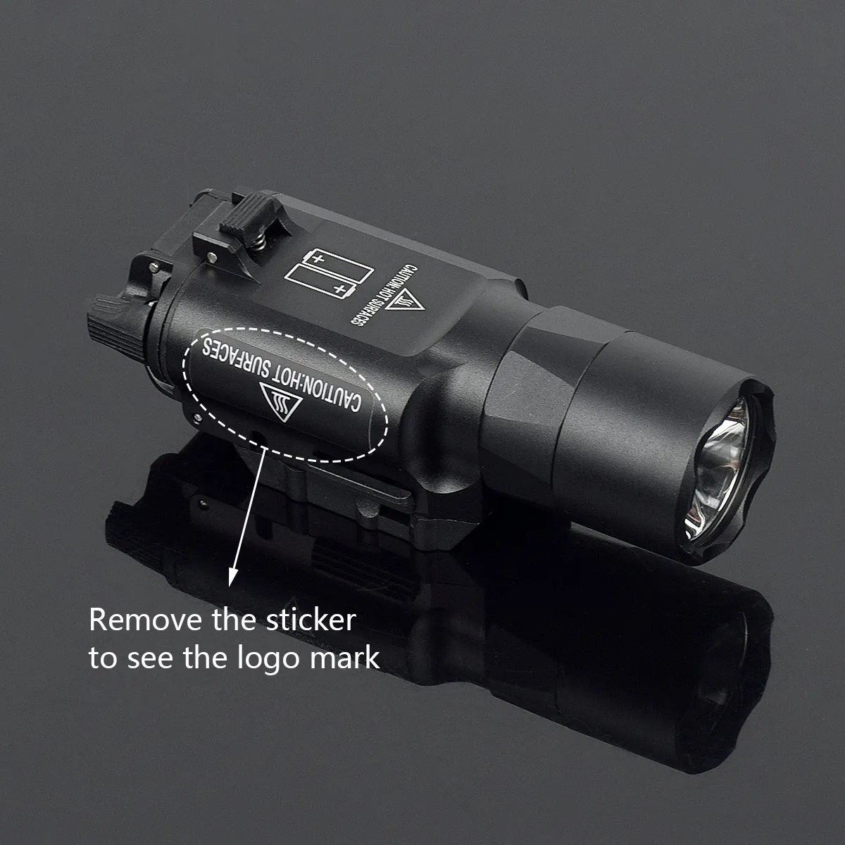 Surefir táctico X300 Ultra X300U X300V XH35 pistola de Metal luz LED estroboscópica compatible con riel de 20mm Airsoft G17 G19 luces de armas - imagen 4