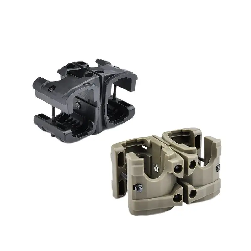 WADSN acoplador de doble Revista de caza, abrazadera de conector paralelo, Clip Mag Airsoft, compatible con AR15, M4, M16, AK, MP5, MP7 - imagen 2