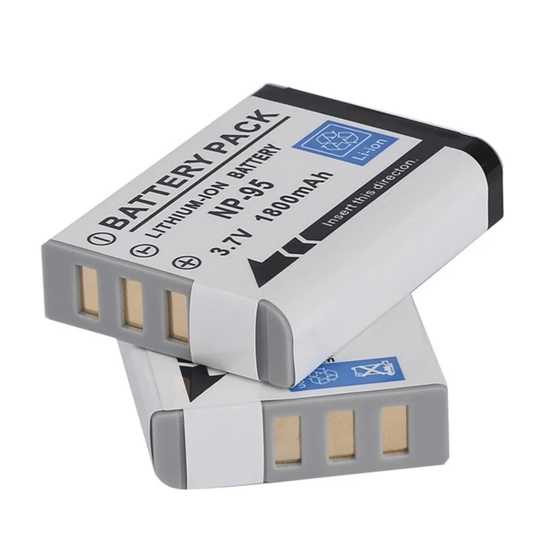 NP-95 NP 95 NP95 3,7 v batería de iones de litio para Fujifilm NP-95 F30 F31 F30fd Real 3D W1 X100T X100S X100 X-S1 3DW1 X70 batería - imagen 3