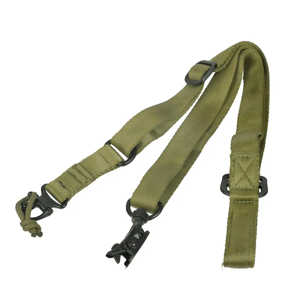 Correa de eslinga de pistola ajustable de doble punto, juego de montaje de eslingas de Rifle multimisión, adecuado para MS2 Ruger AR15 M4 M16 HK416, 1 ud. - imagen 4