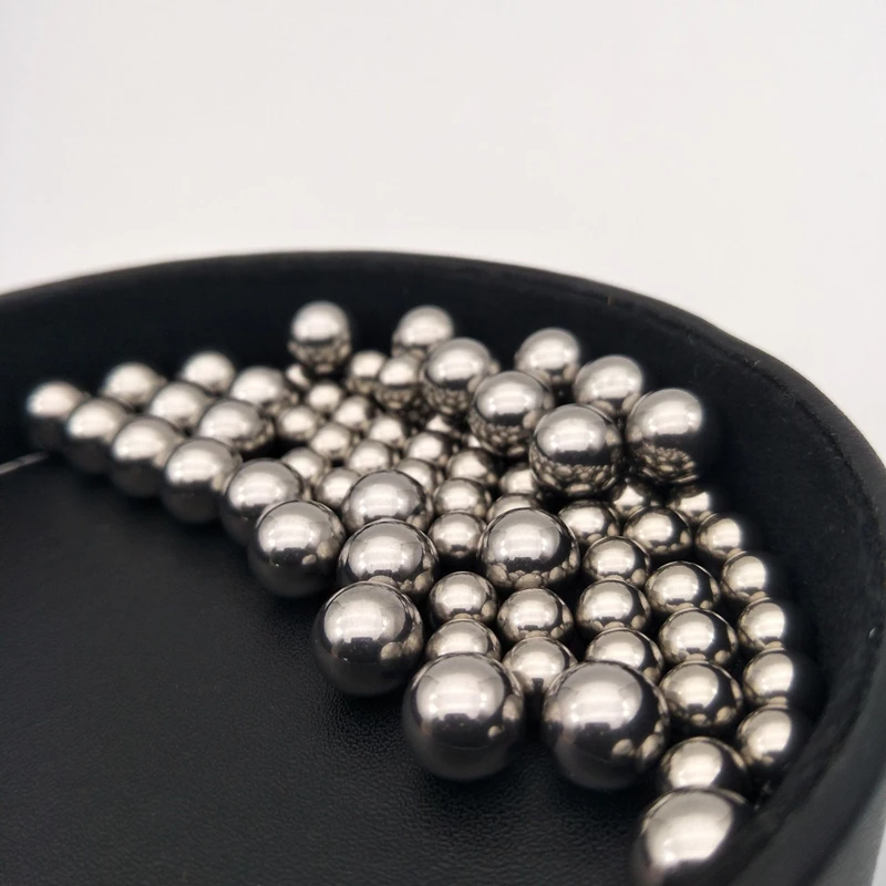 Bola de acero inoxidable de alta precisión, de Protección Ambiental bola de acero, 5mm, 6mm, 7mm,8mm para caza al aire libre, uso de tirachinas - imagen 5