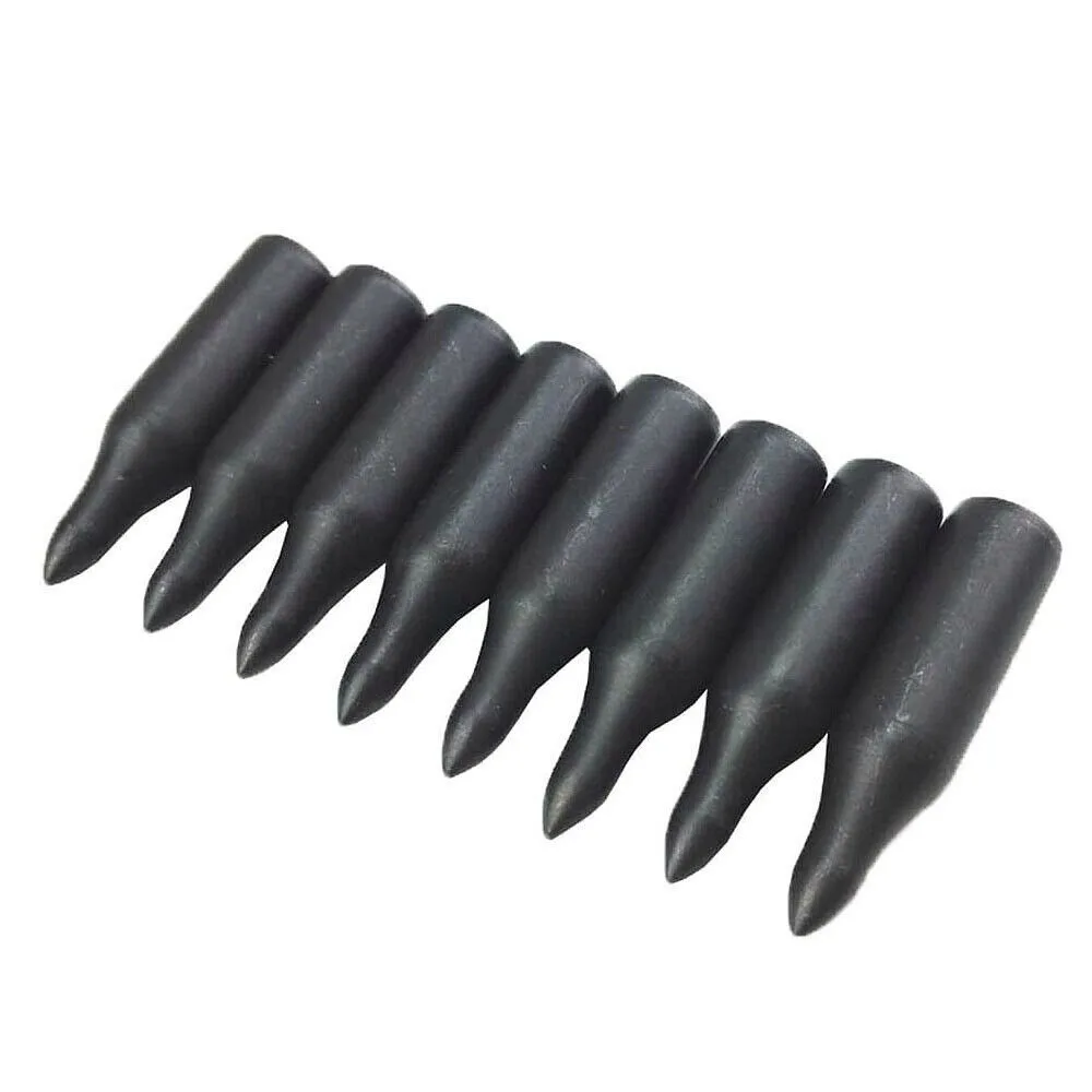 30X 8mm Bogenschießen Jagd Pfeil Tipps Jagdspitzen Pfeilspitze Bullet Edelstahl Pfeil Tipps Jagdspitzen Pfeilspitze Bullet - imagen 5