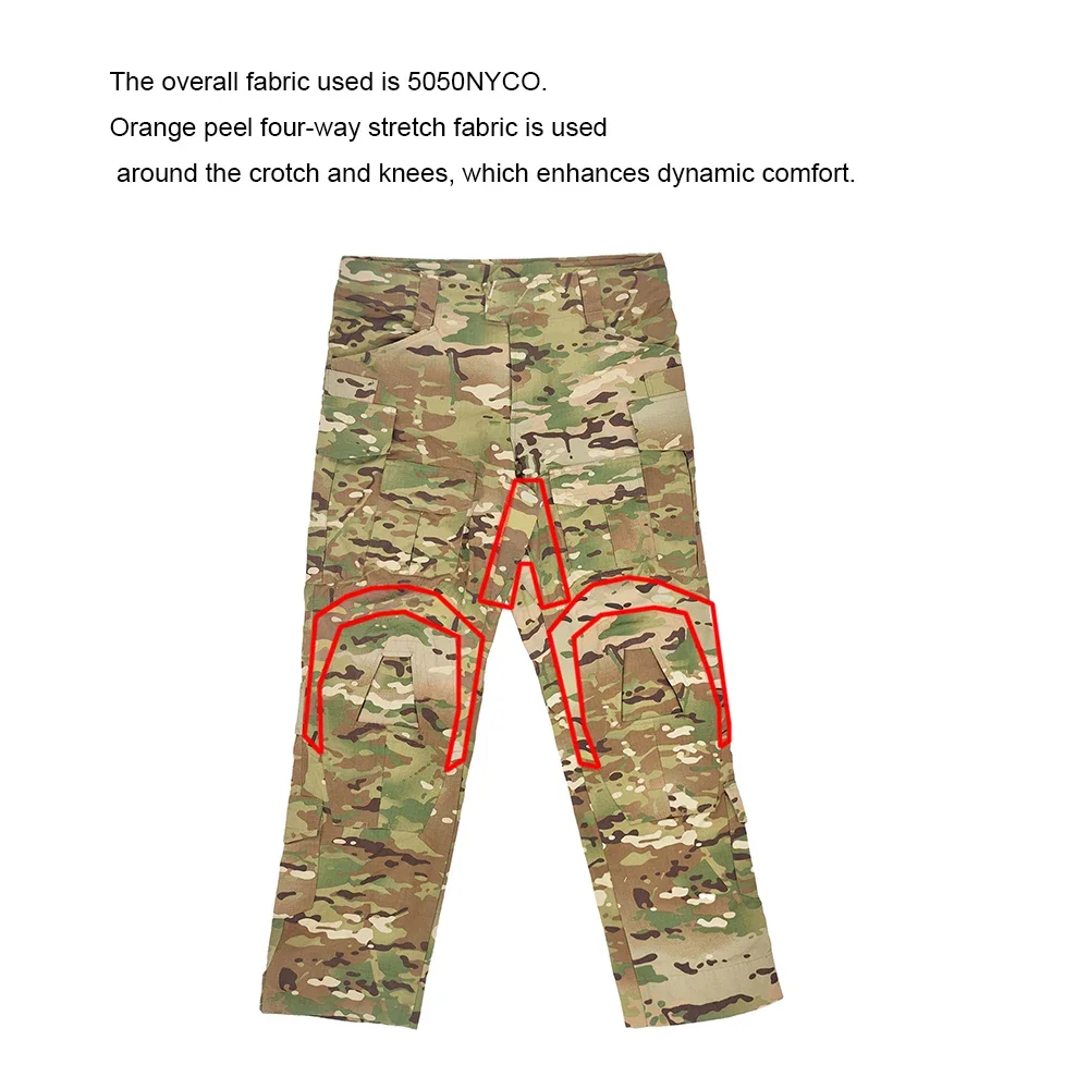 Pantalones tácticos G3 pantalones de combate pantalones tácticos de caza resistentes a desgarros NC Nylon algodón auténtico MC - imagen 5