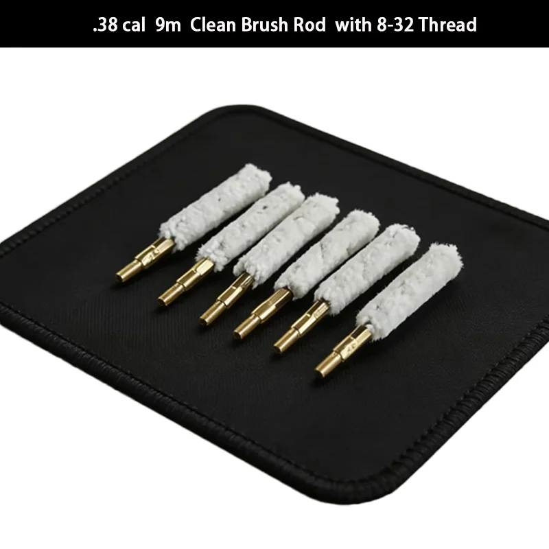 Kit limpieza pistola 9mm calibre cañón para caza y uso táctico