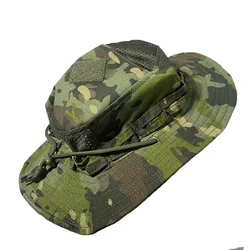 Gorra Bonnie de camuflaje táctico para entusiastas de los EE. UU., cubo de bolsillo cuadrado, sombreros Benny, pesca Multicam, senderismo al aire libre, gorras para el sol