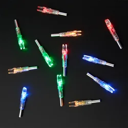 Nocks LED iluminados para arco – 6,2 mm caza nocturna