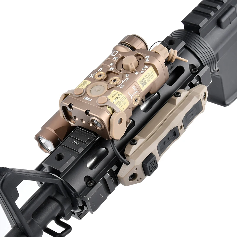 Láser táctico NGAL de aluminio IR, rojo, verde, azul, mira visible, luz estroboscópica blanca con SF M600 M300, luz de explorador, lámpara de caza - imagen 4