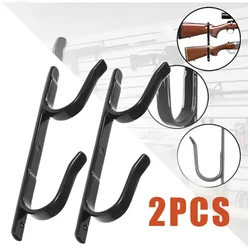 Soporte táctico para Rifle, estantes para pistola, gancho, estante de almacenamiento para pistola montado en la pared, soporte de exhibición para Airsoft, escopetas, tiro con arco, colgador de soporte