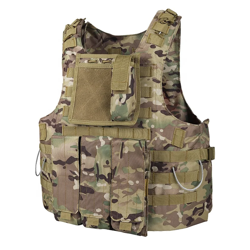 YAKEDA CAMO haleco Tactico Plate Carrier Chaleco de combate táctico para hombres - imagen 2